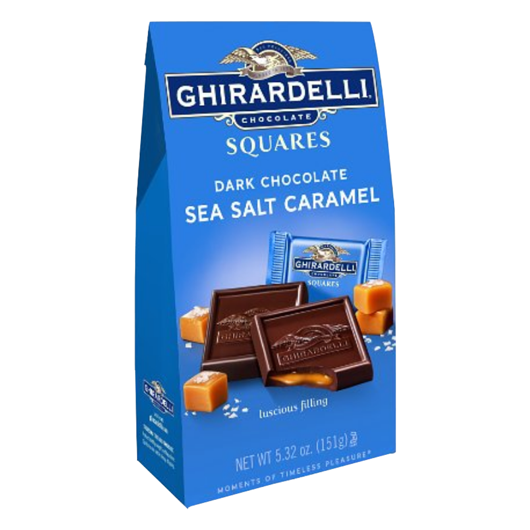 Ghirardelli dark chocolate bag
