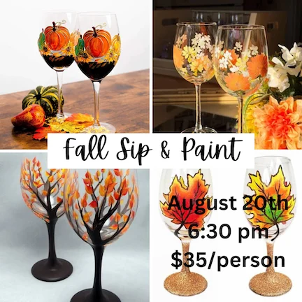 Fall Sip N Paint
