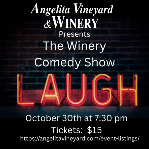 Winery Comedy Night 10-30-26